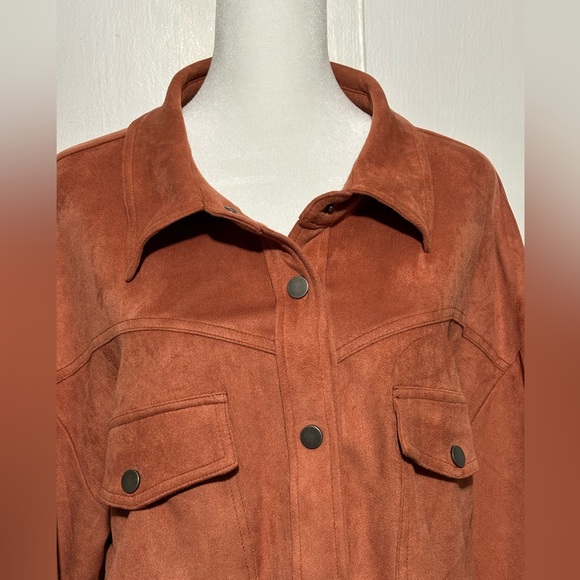 Altar’d State Orange Jacket Size L - Picture 3 of 11